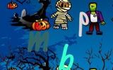Найди спрятанные буквы: Хэллоуин